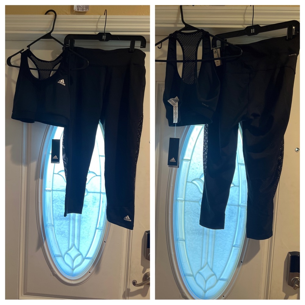 Adidas leggings set
